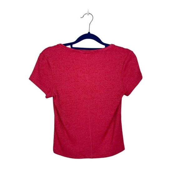 Rag & Bone The Knit Rib Scoop Neck Tee NEW - Picture 5 of 9